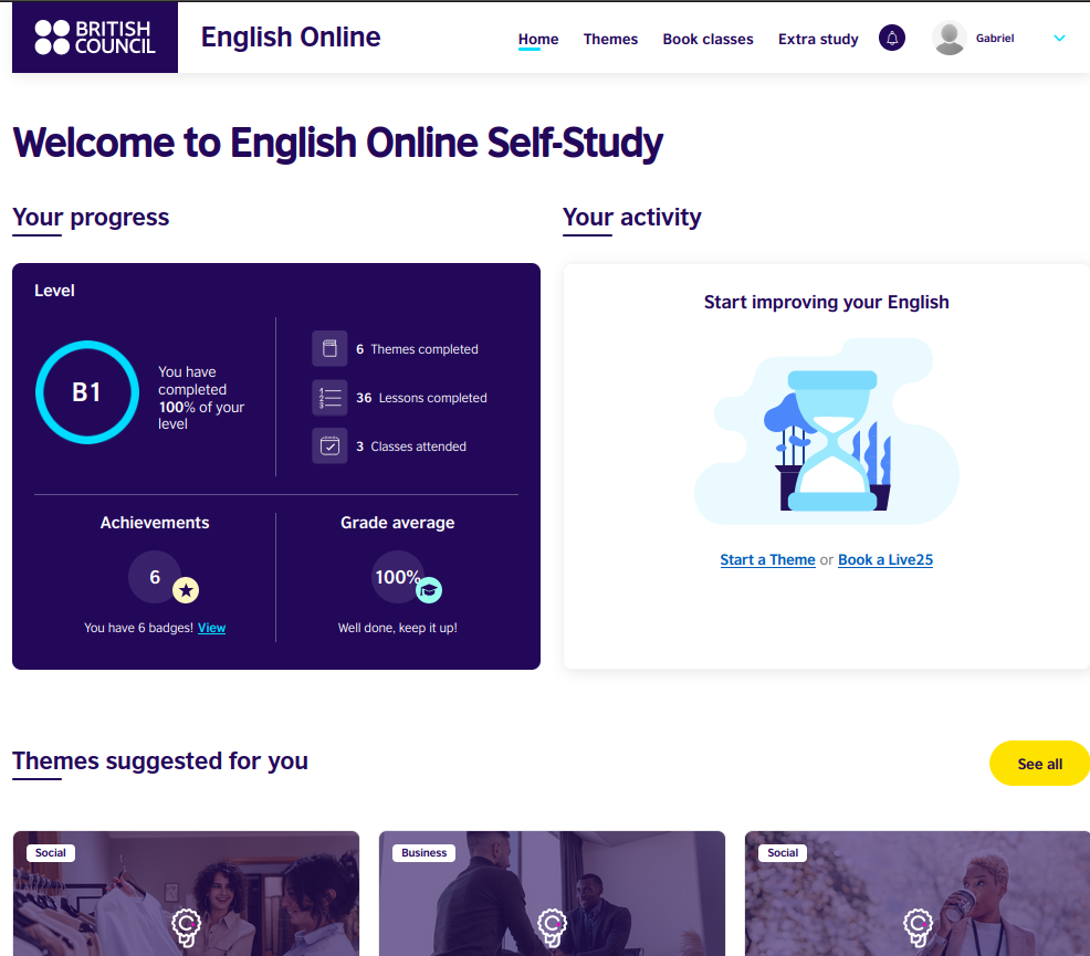 Plataforma British Council